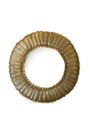 Gold Petal Convex Decorative Mirror