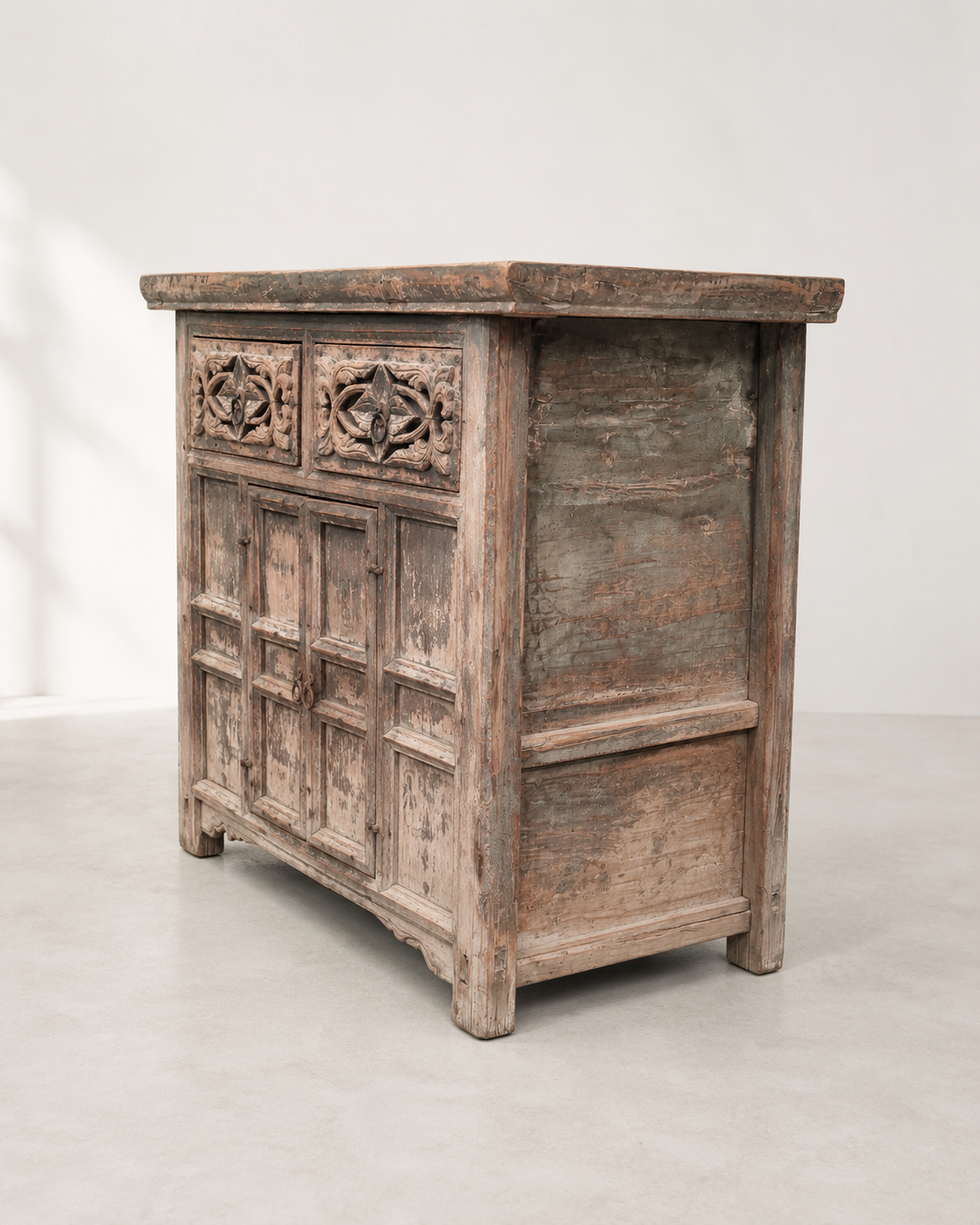 Antique Elm Cabinet