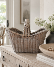 Vintage Flower Basket