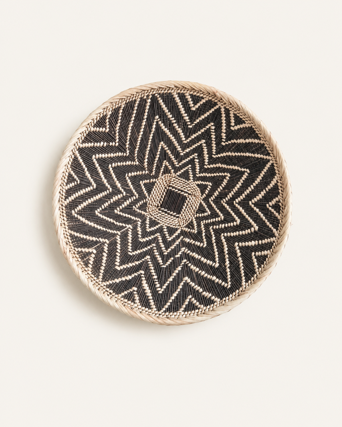 Zambian Double Weave Wall Basket