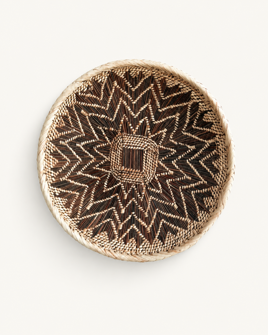 Zambian Double Weave Wall Basket