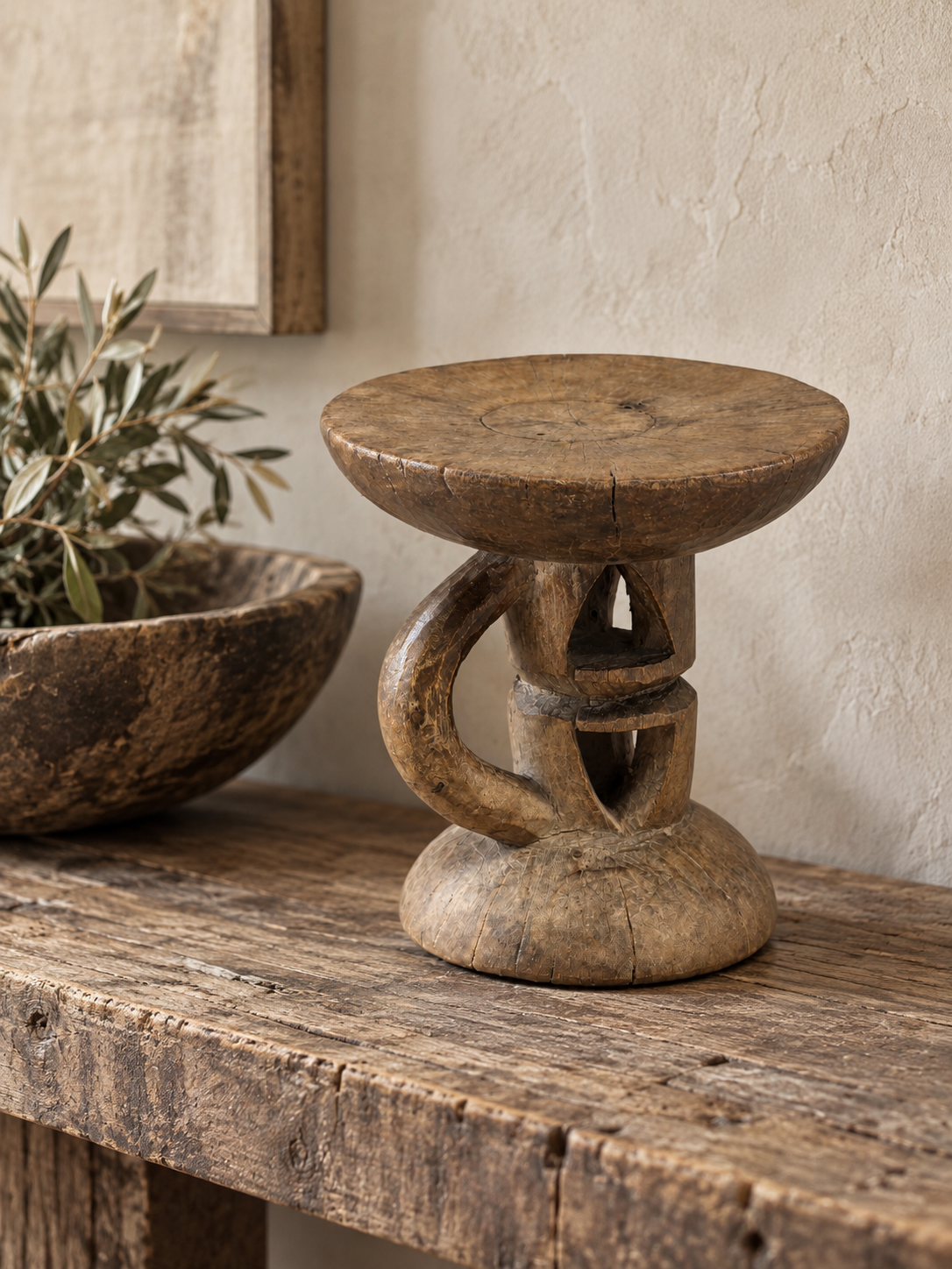 Old Original Tonga Stool