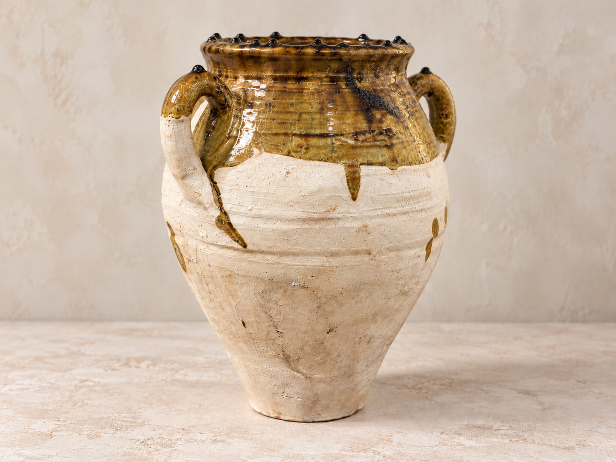 Moroccan Tamegroute Confit Jar