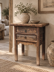 Antique Two Drawer Console
