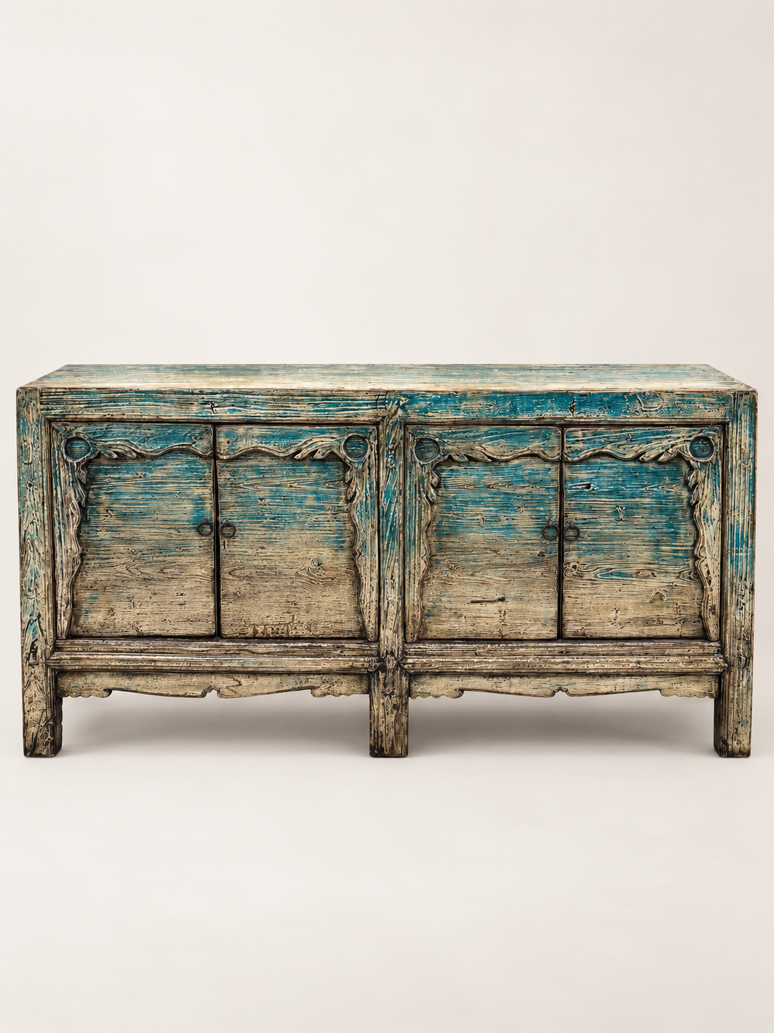 Restored Antique Lacquered Sideboard