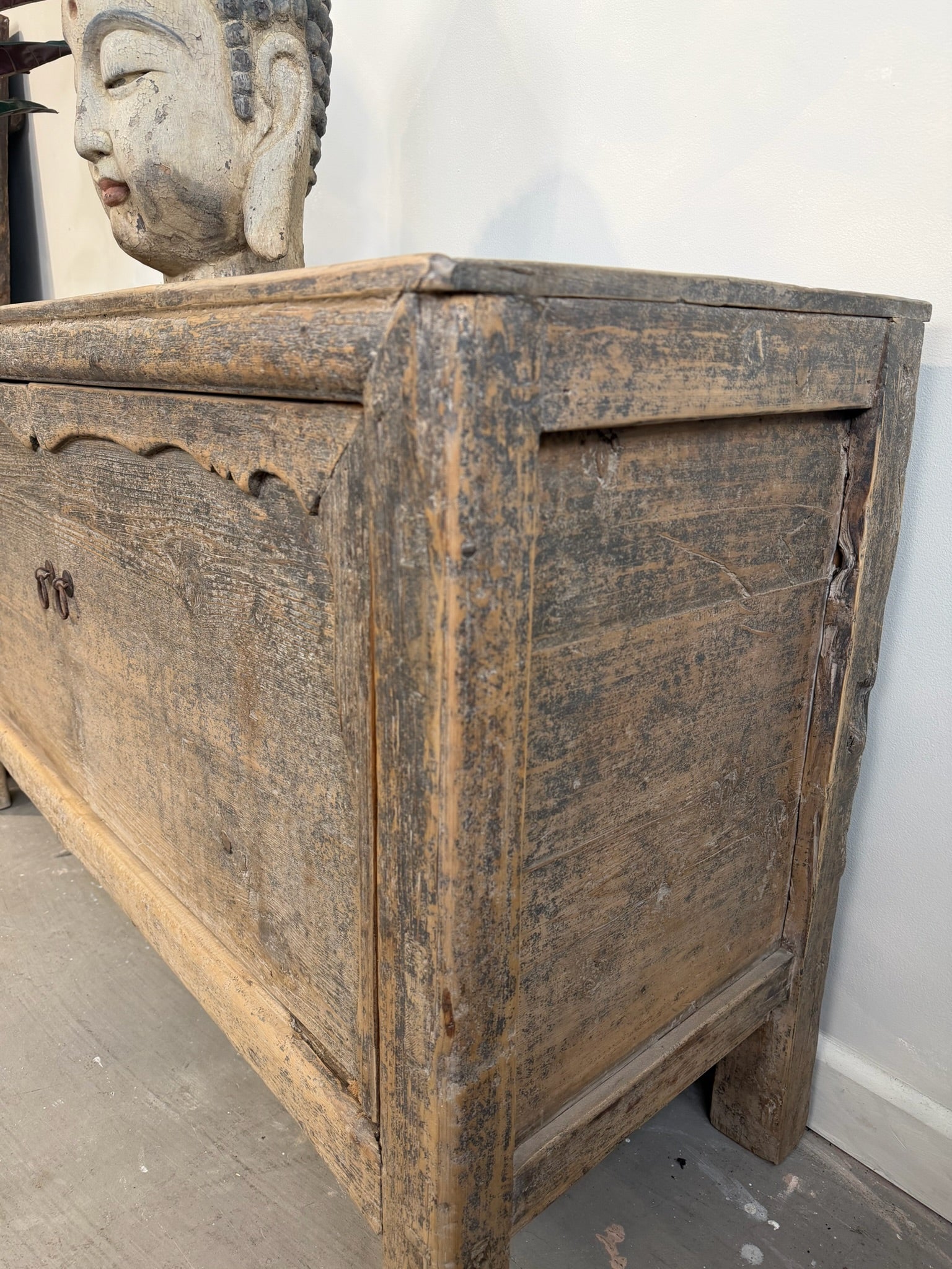 Antique Restored 2 Door Cabinet