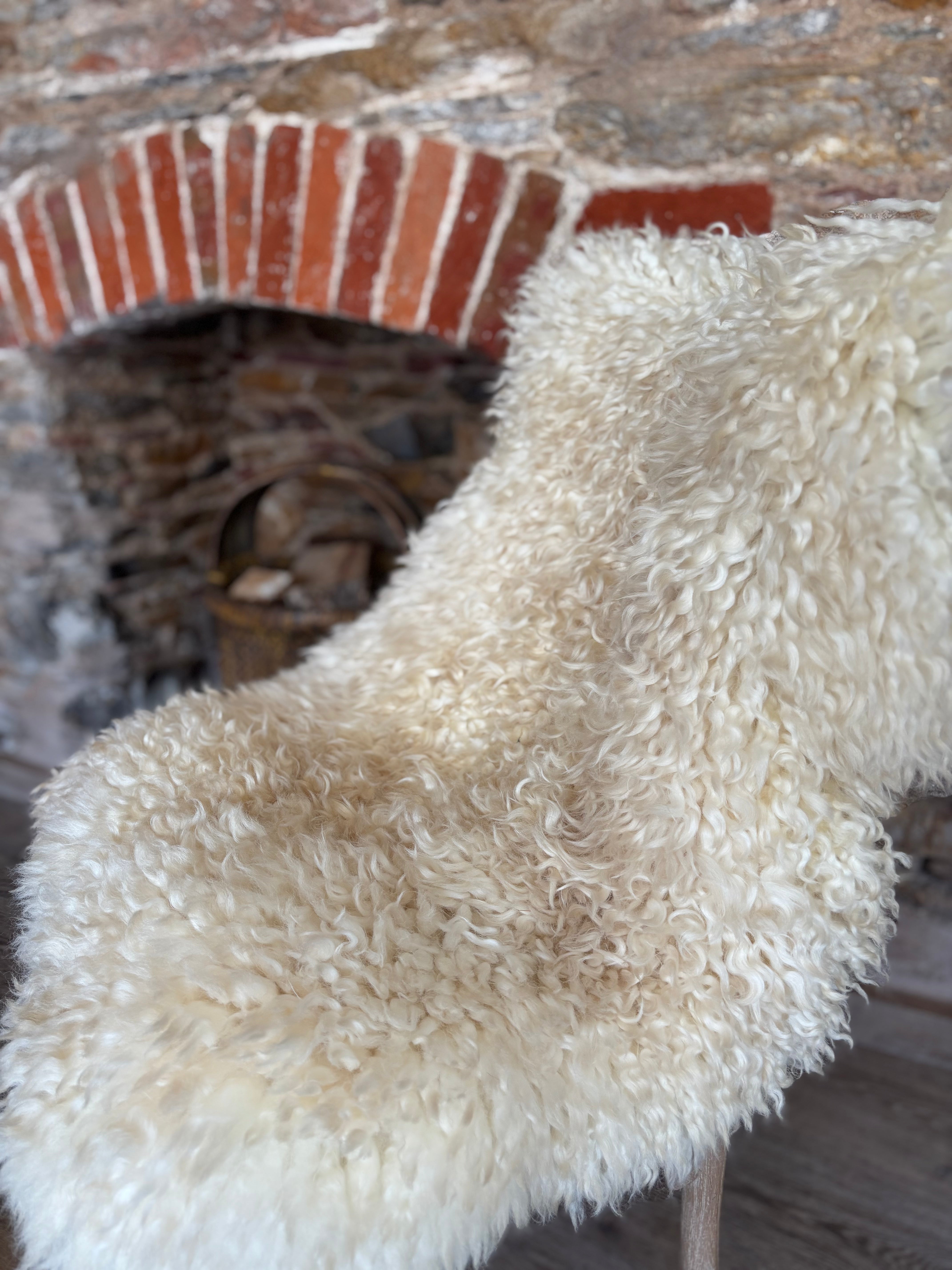 Dartmoor White Faced Sheepskin