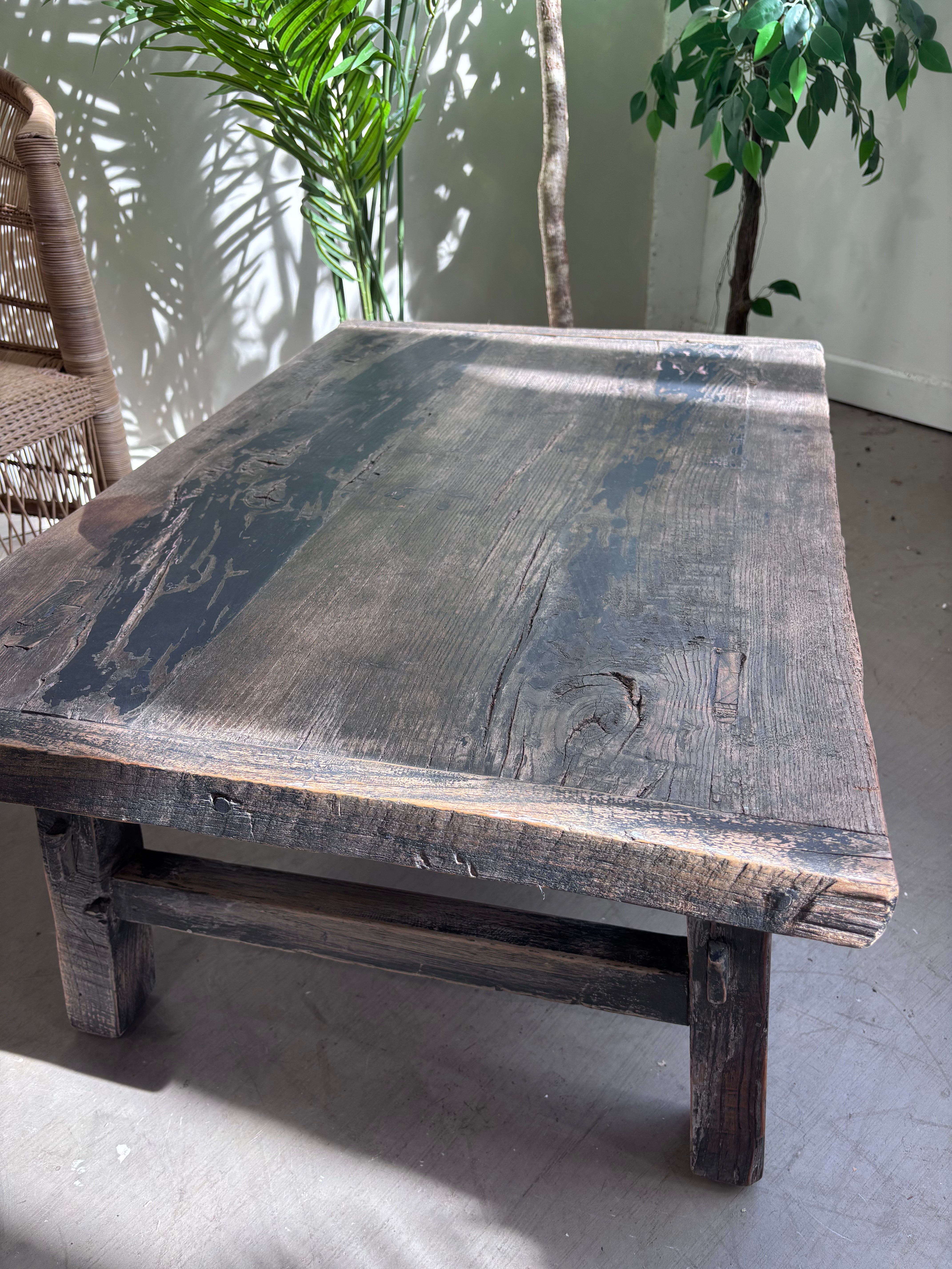 Vintage Elm Coffee Table (Small)