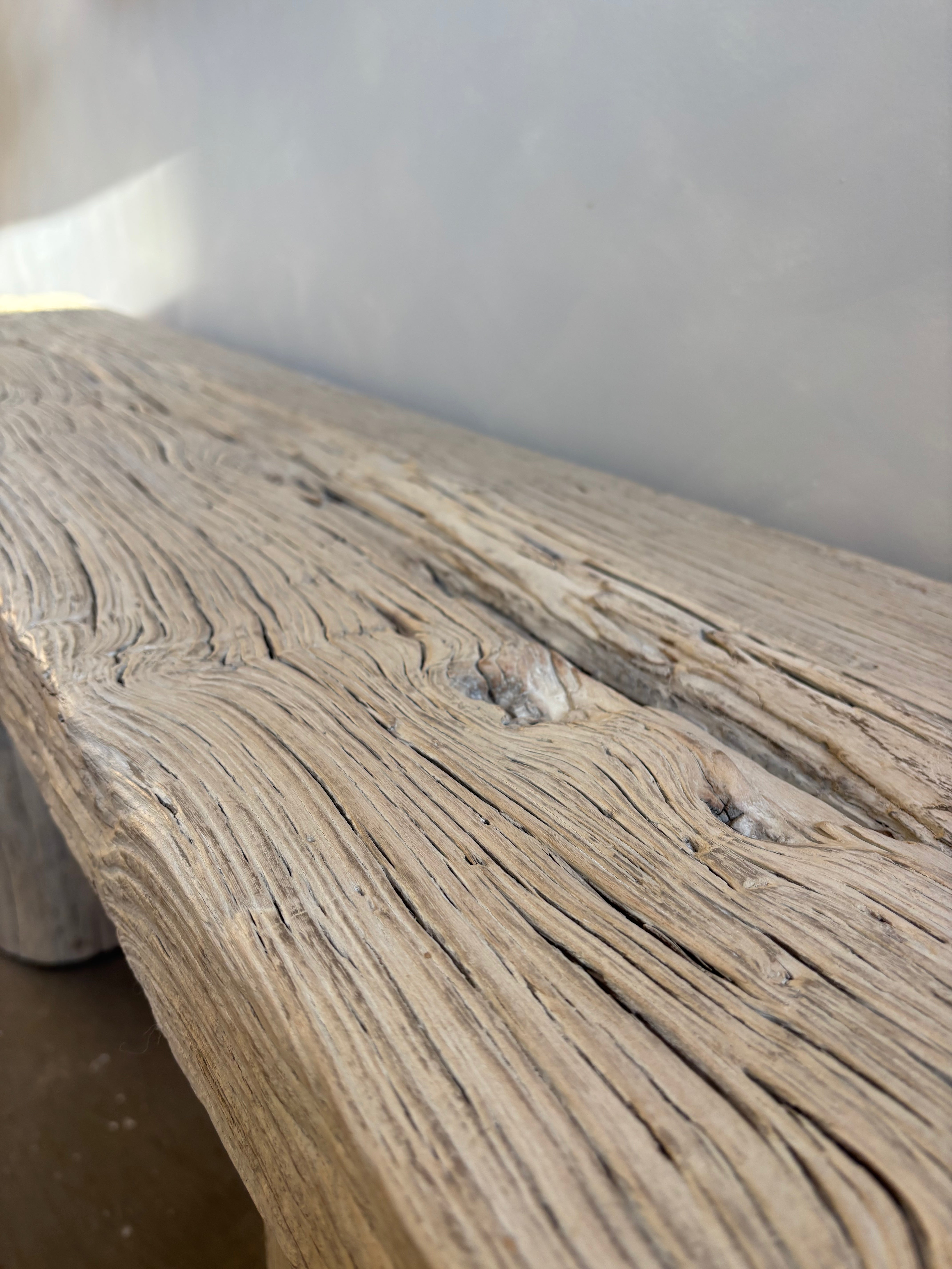 Reclaimed Elm Console Table