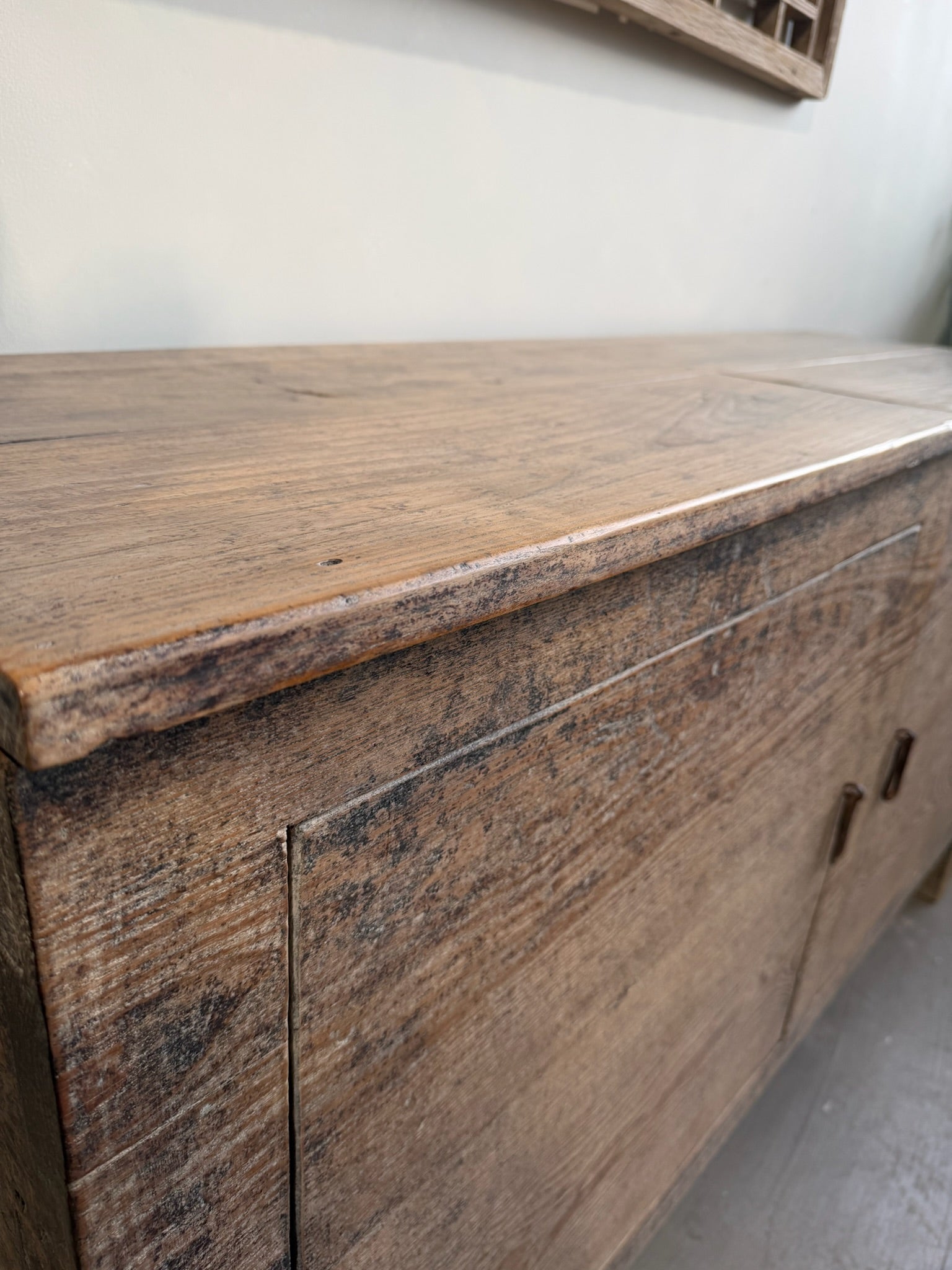 Antique Restored 2 Door Cabinet