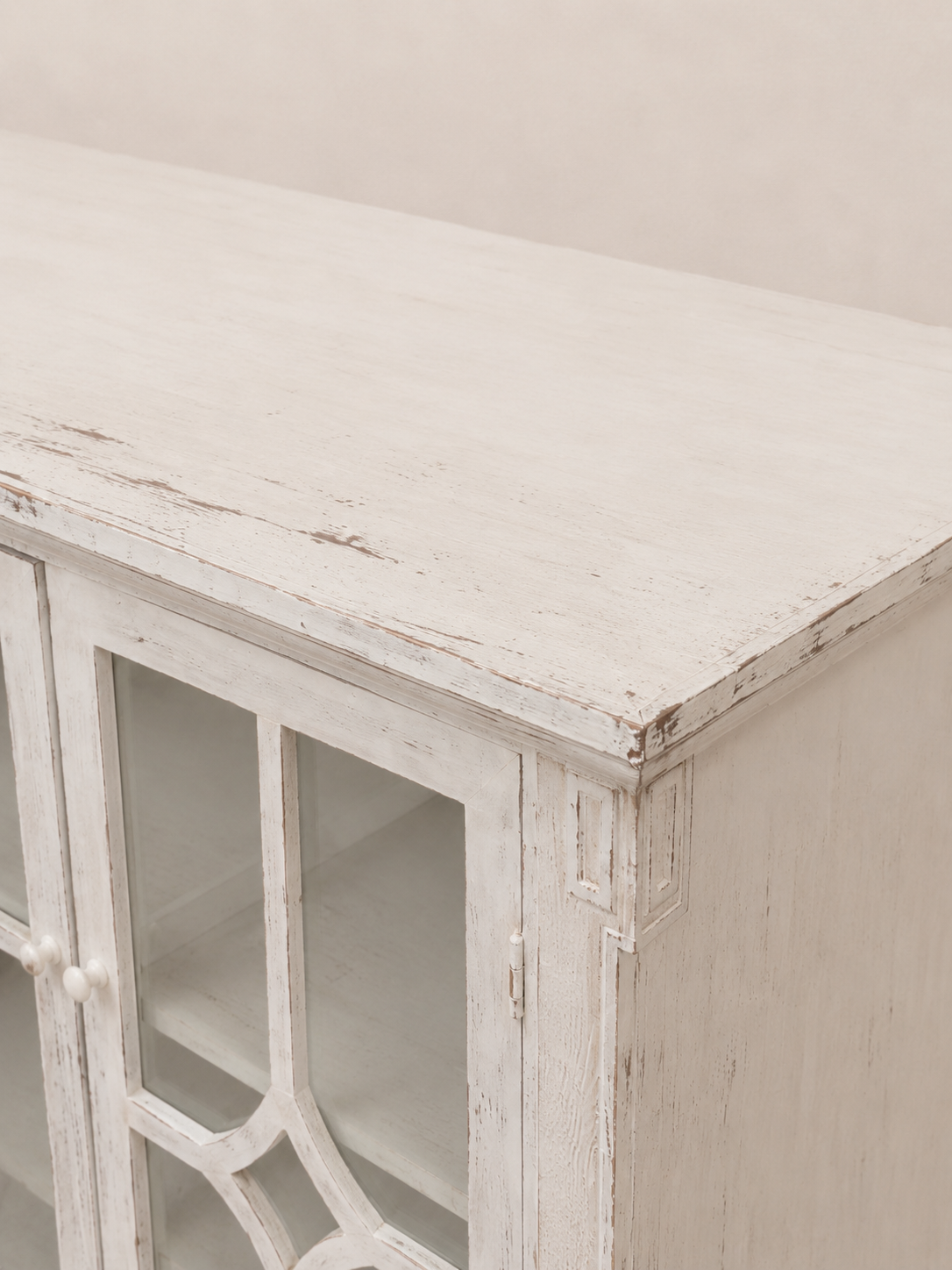 Provence Glass Door Cabinet