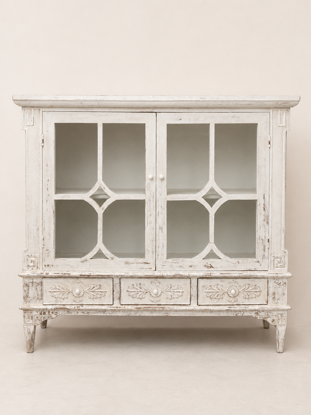 Provence Glass Door Cabinet