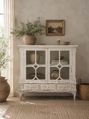 Provence Glass Door Cabinet