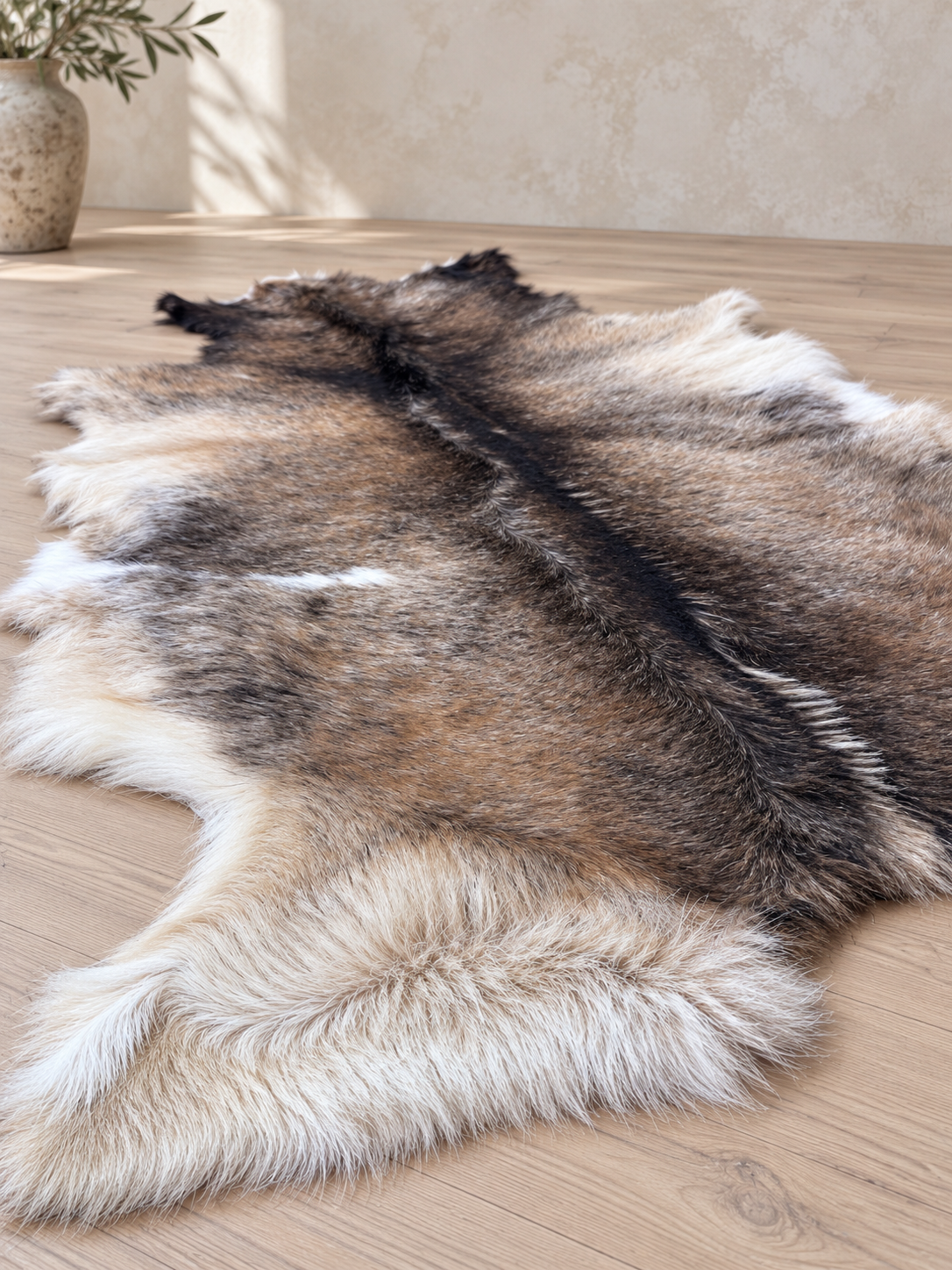 British Rare Breed Goatskin - Large.