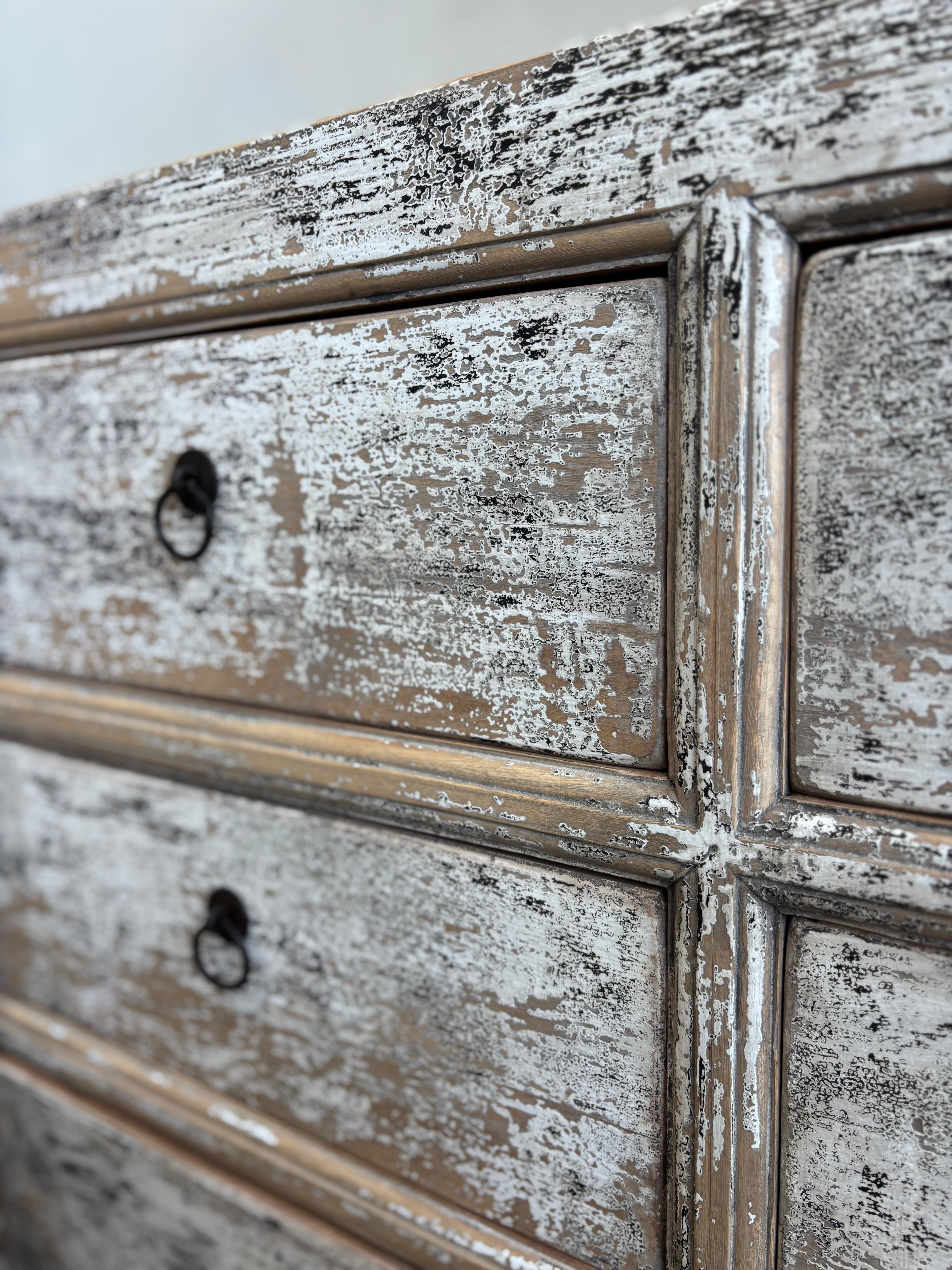 Reclaimed Nine Drawer Sideboard