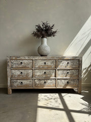 Reclaimed Nine Drawer Sideboard