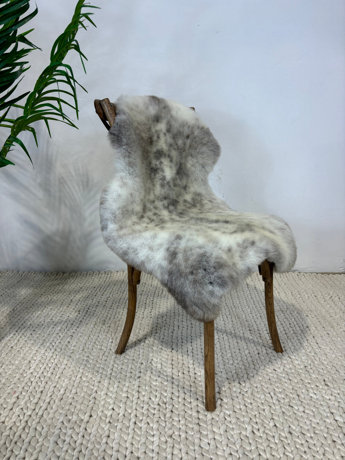 British Rare Breed Sheepskin Grey Tones