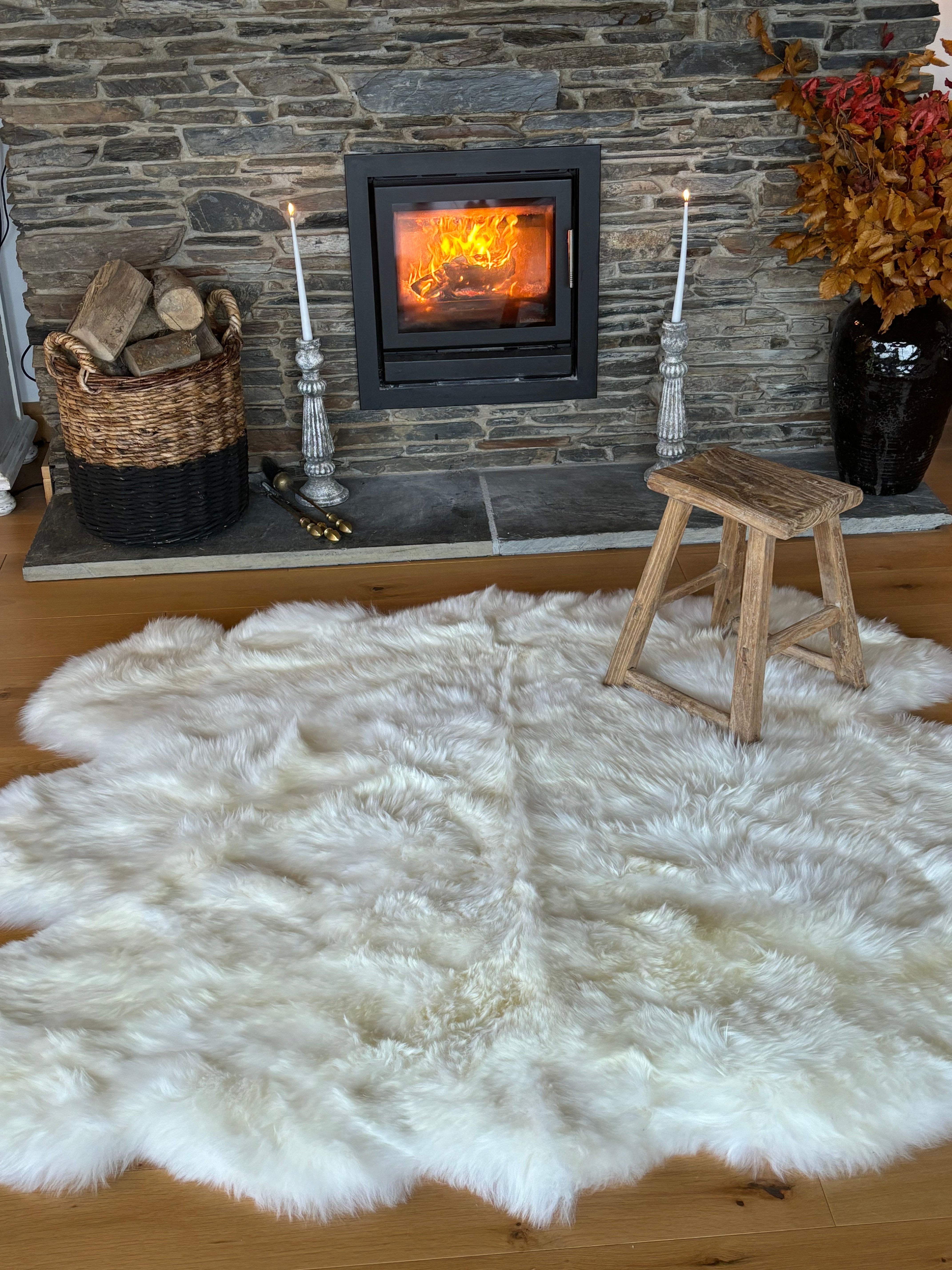 Sexto Ivory Sheepskin