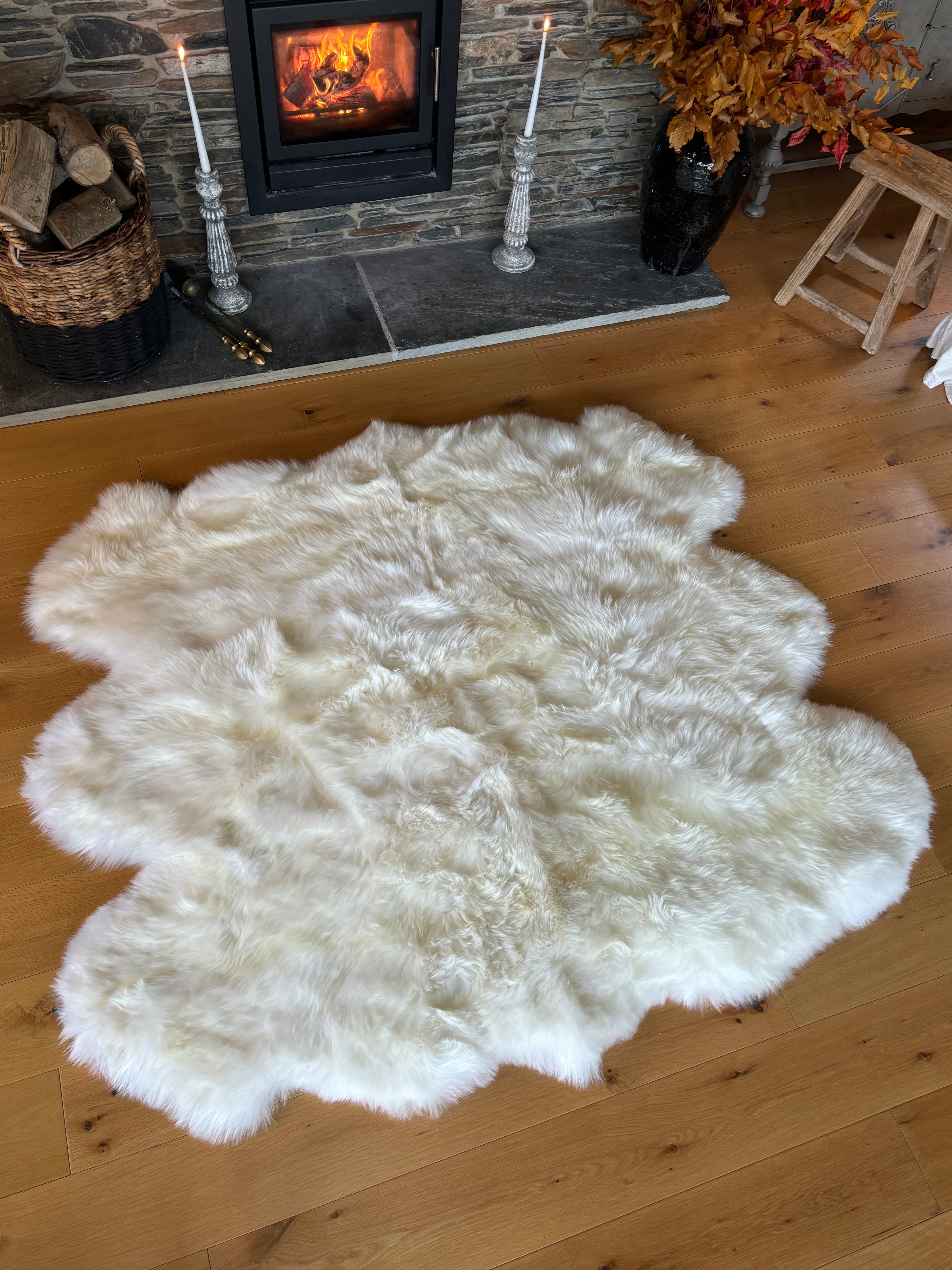 Sexto Ivory Sheepskin