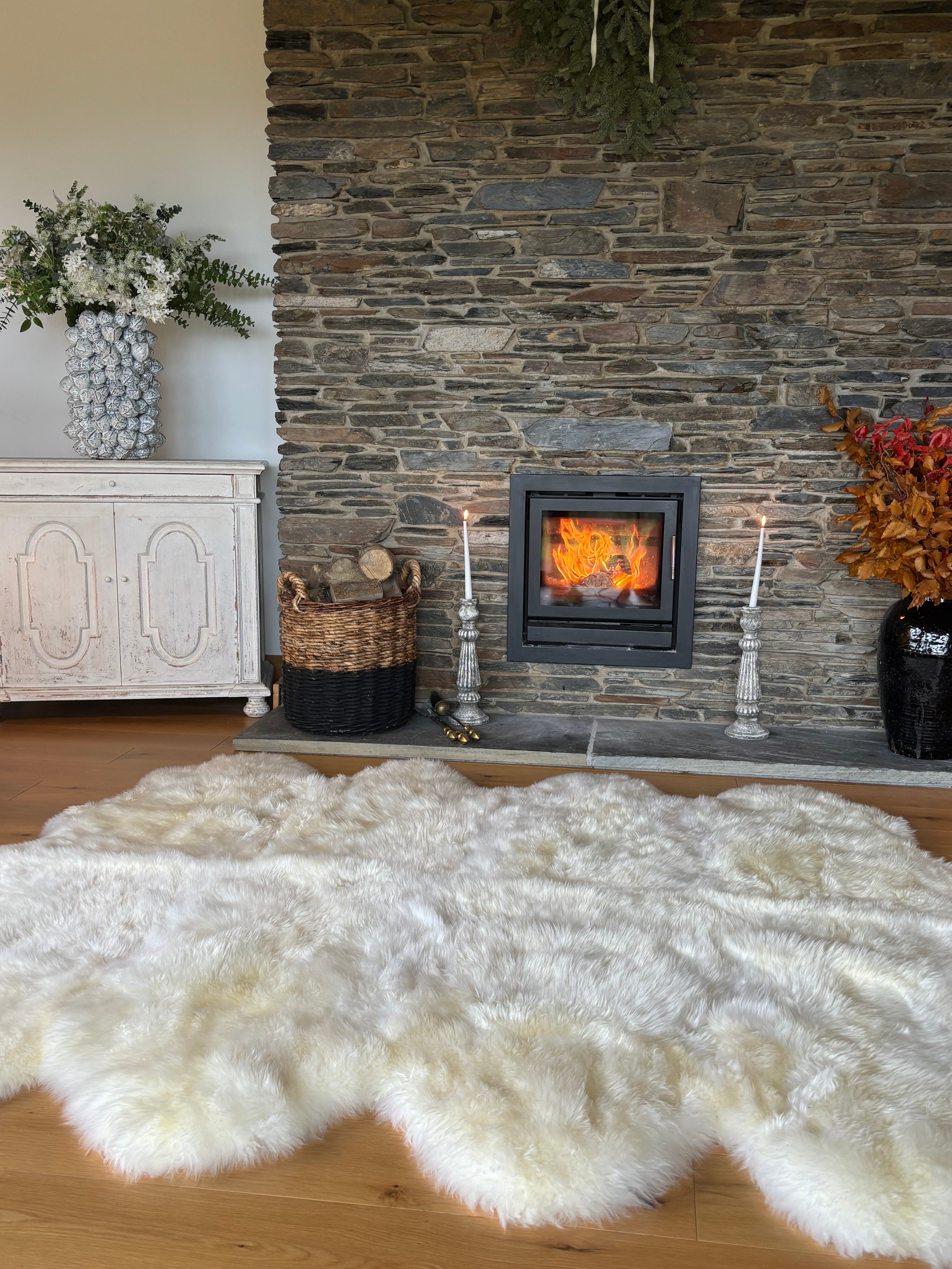 Octo Ivory Sheepskin