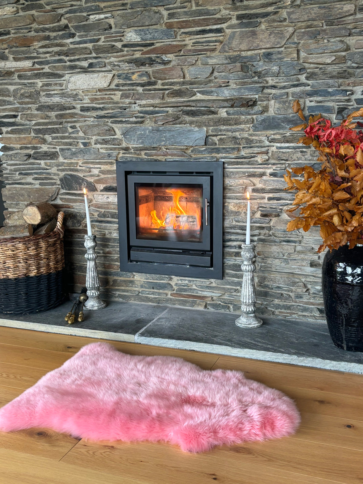 Barbie Pink Sheepskin