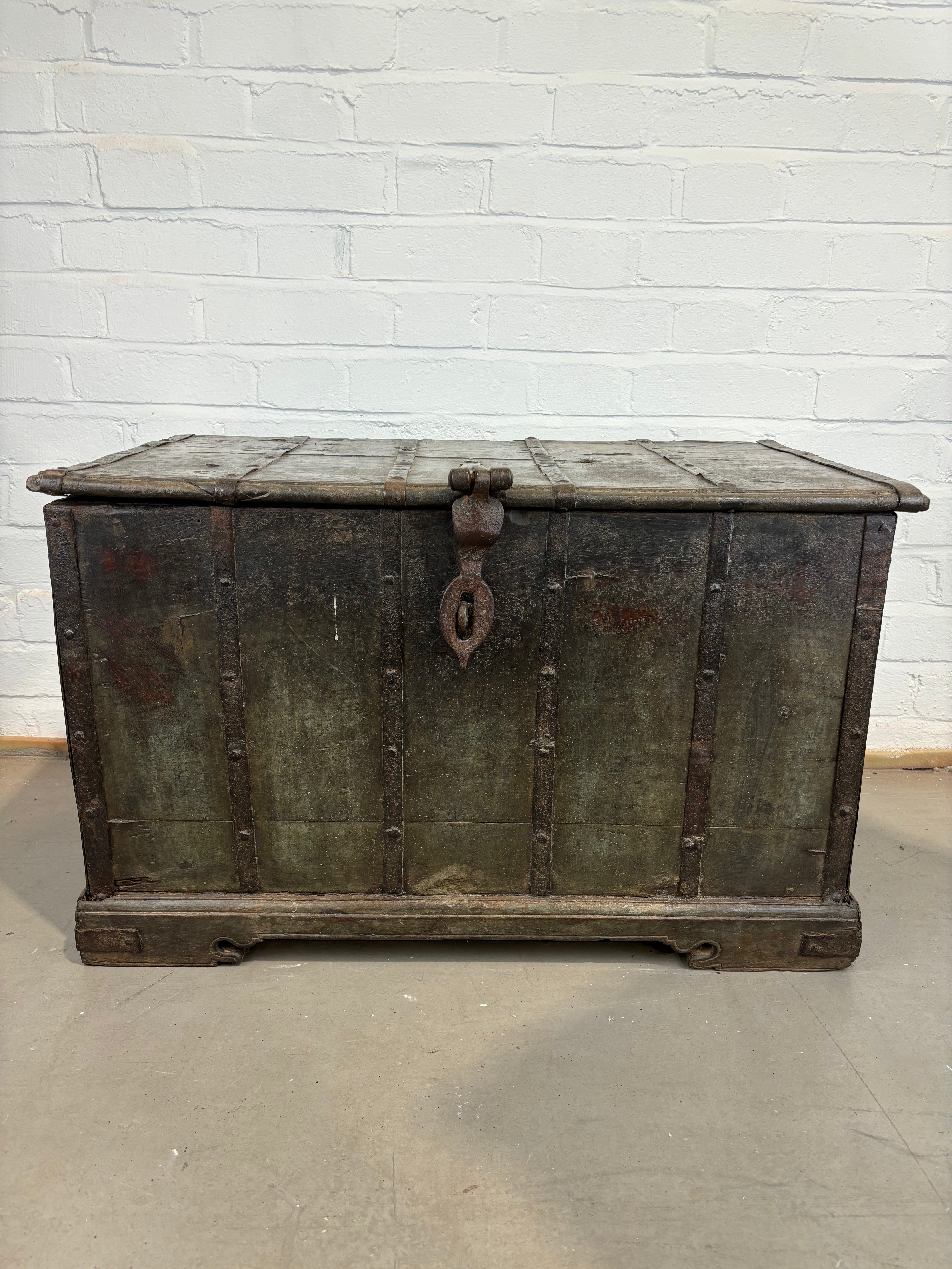 Vintage Indian Dowry Chest