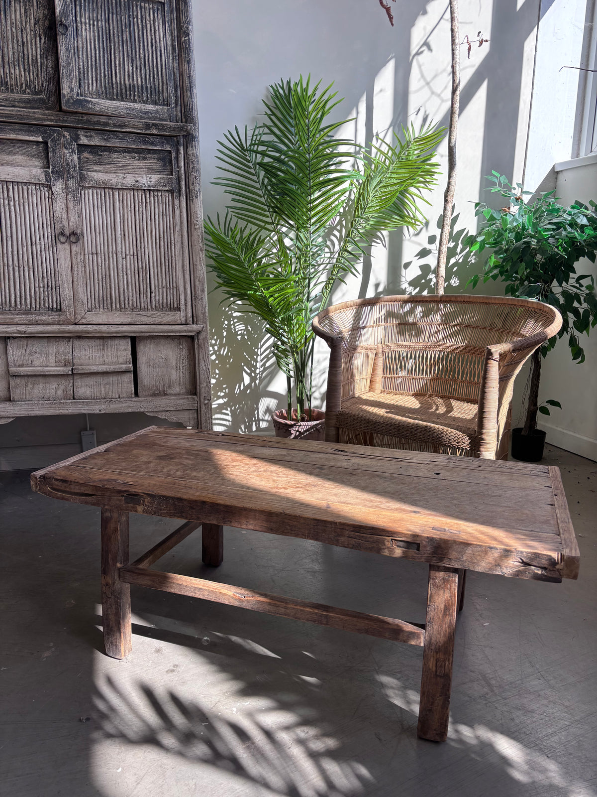 Vintage Elm Coffee Table (Small)