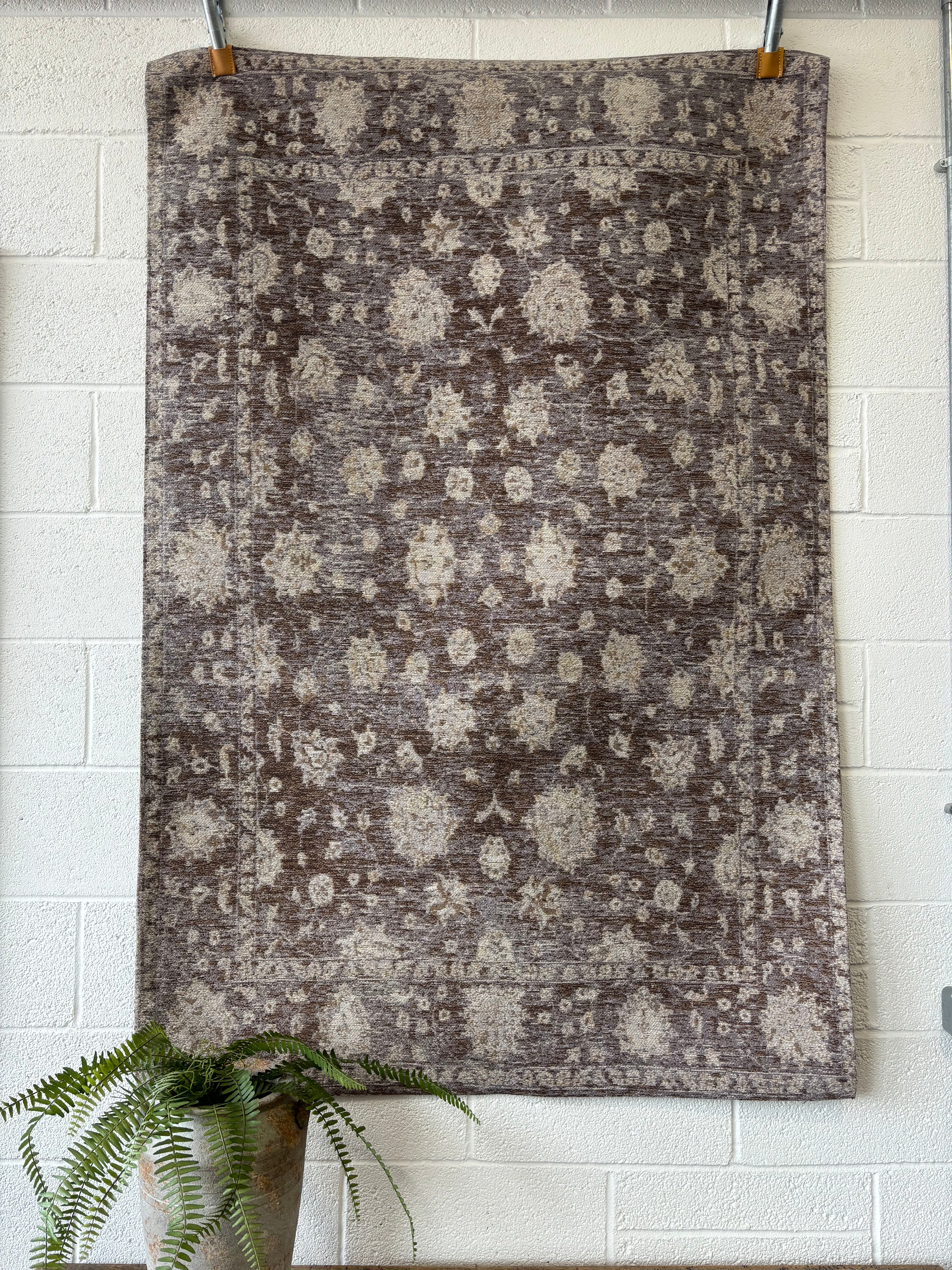 Apricot Grey Rug