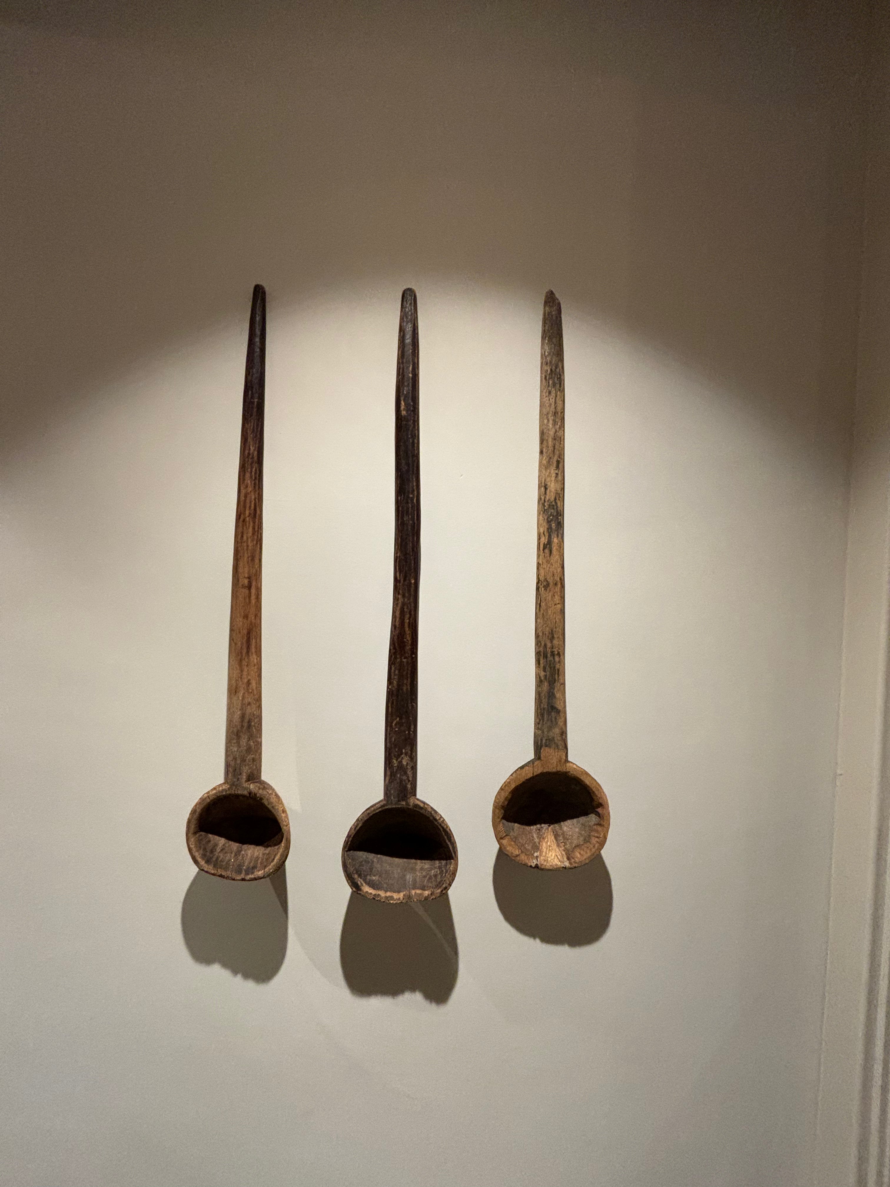 Vintage Tribal Indian Wooden Spoon