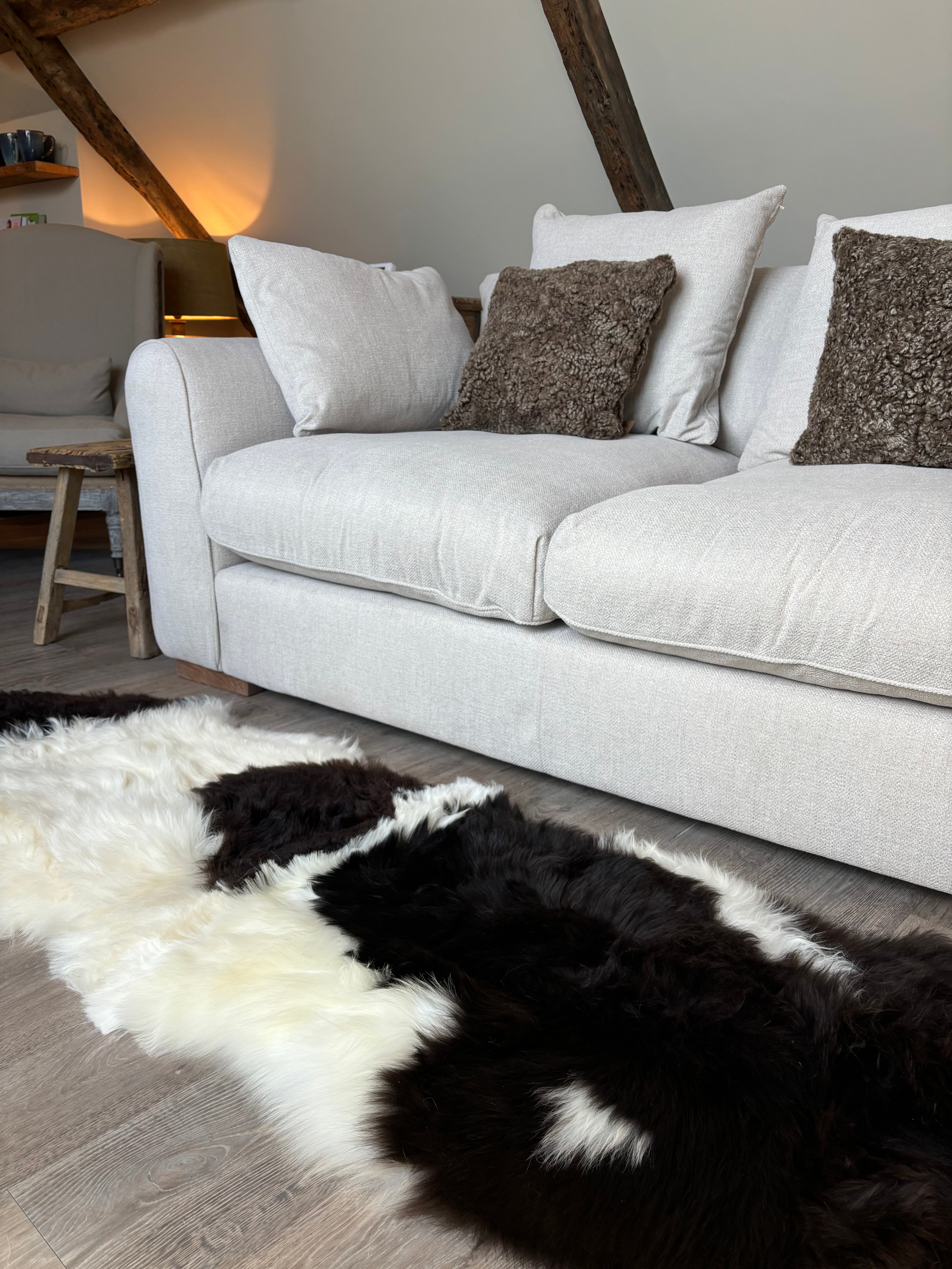 Double Himalayan Rare Breed Sheepskin
