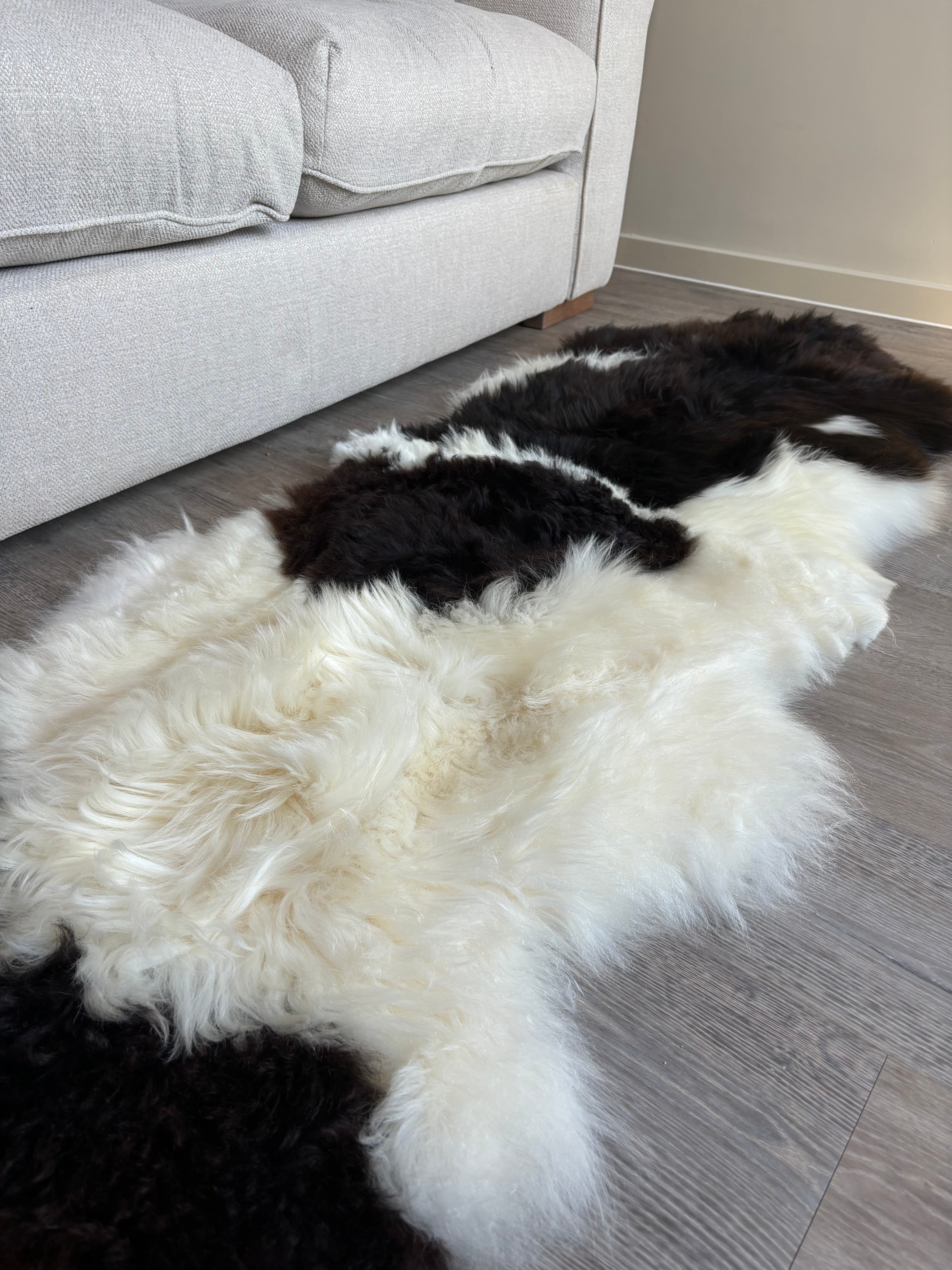 Double Himalayan Rare Breed Sheepskin