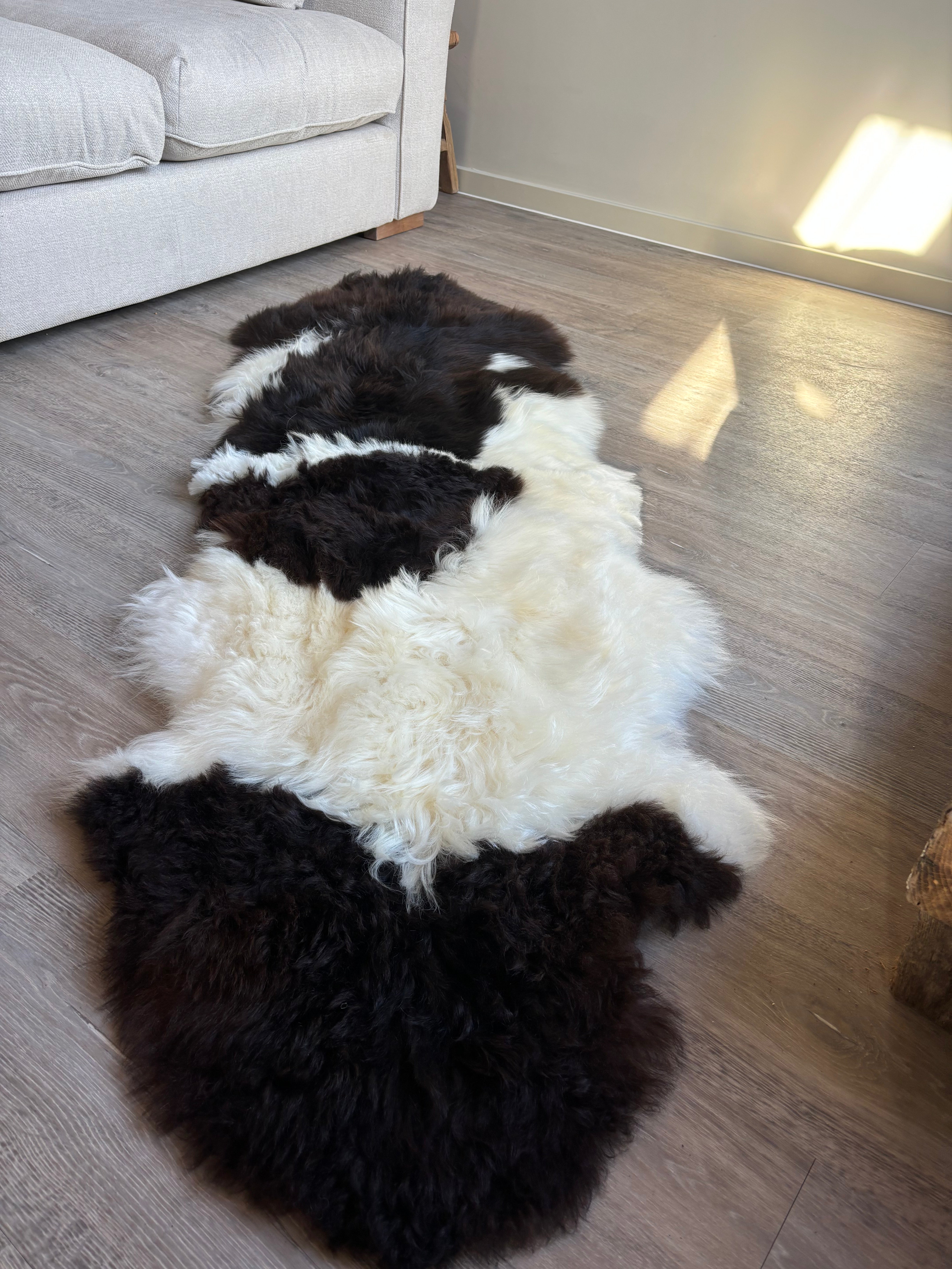 Double Himalayan Rare Breed Sheepskin