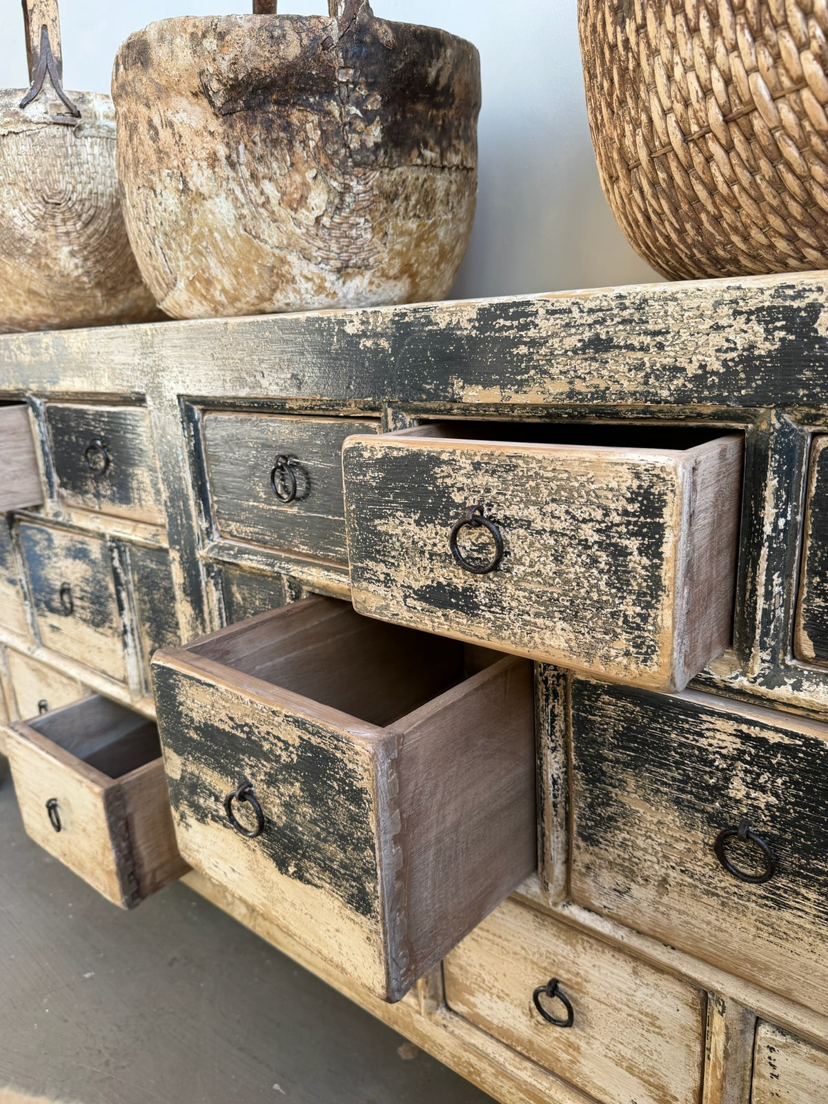 Restored Vintage Cabinet Of Drawers