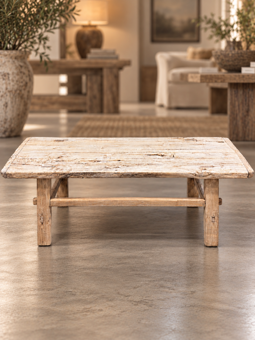 Vintage Elm Coffee Table