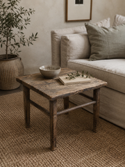 Vintage Elm Side Table