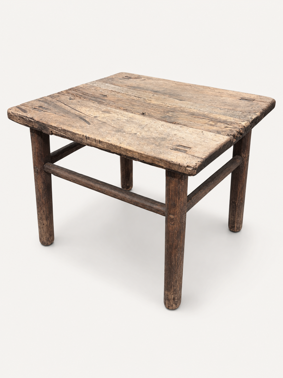 Vintage Elm Side Table