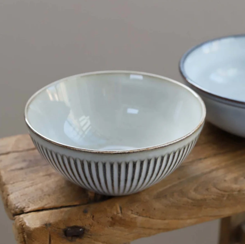 Large Stripy Bowl  - Set of 2