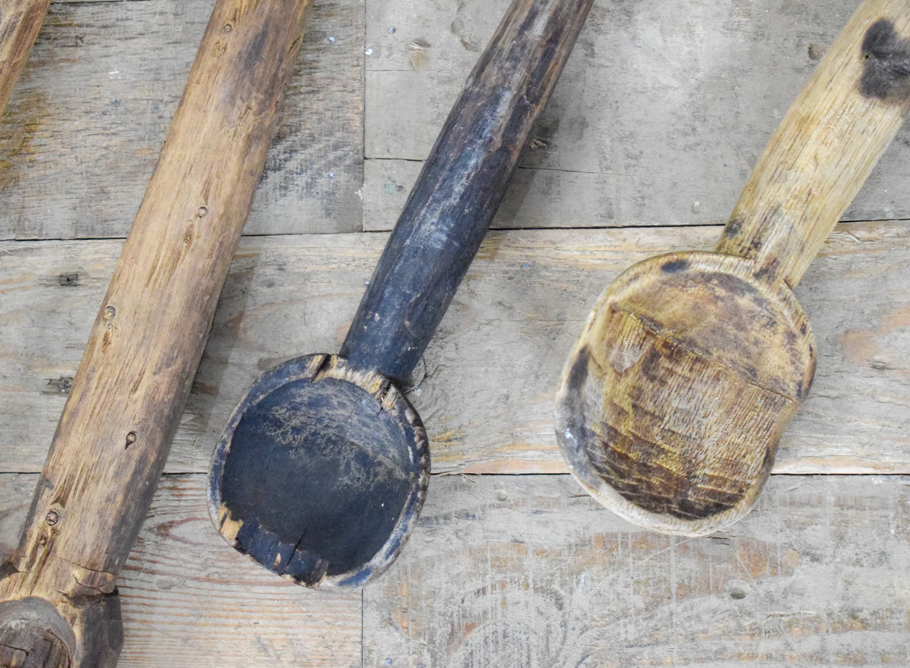 Vintage Tribal Indian Wooden Spoon