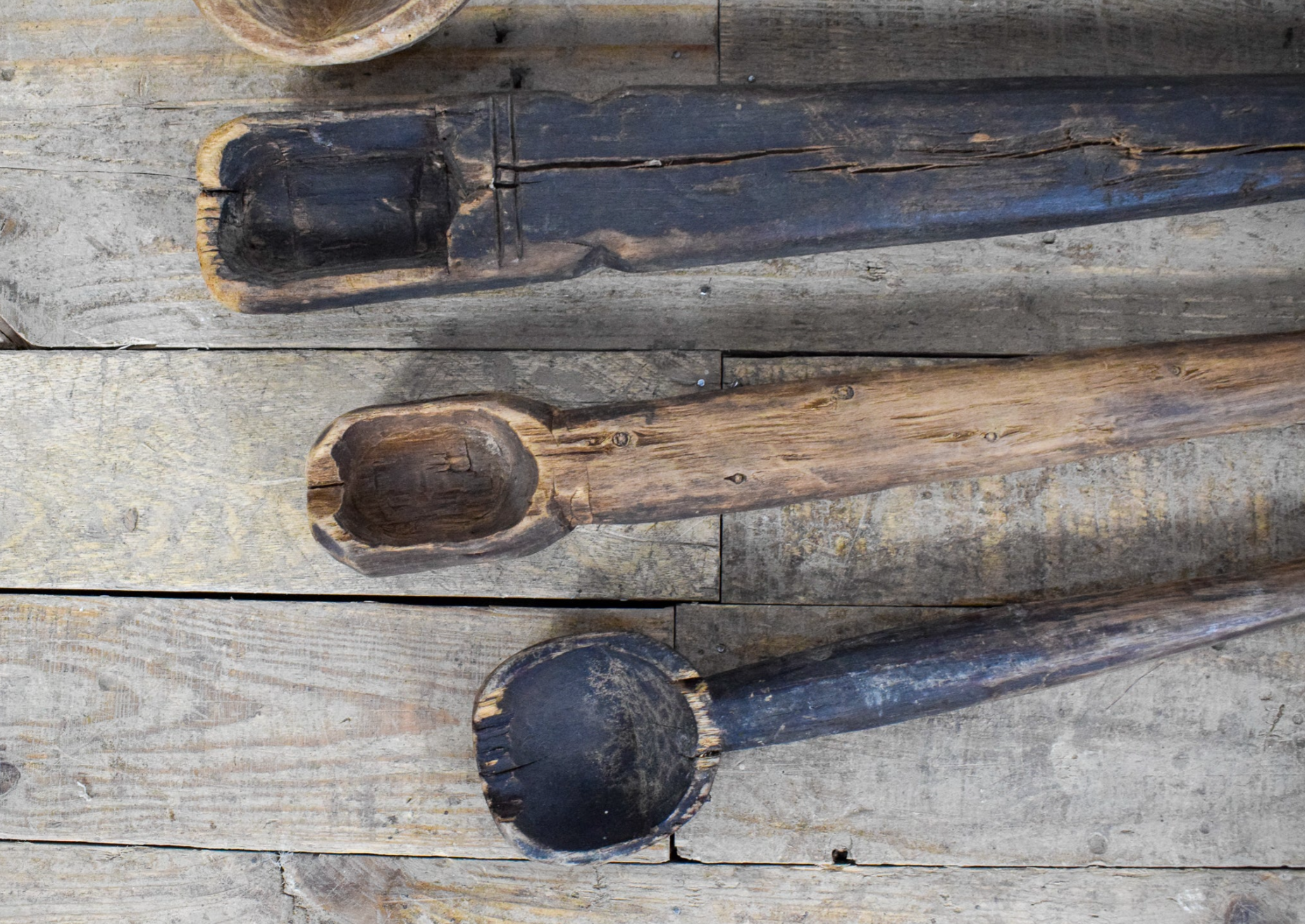 Vintage Tribal Indian Wooden Spoon