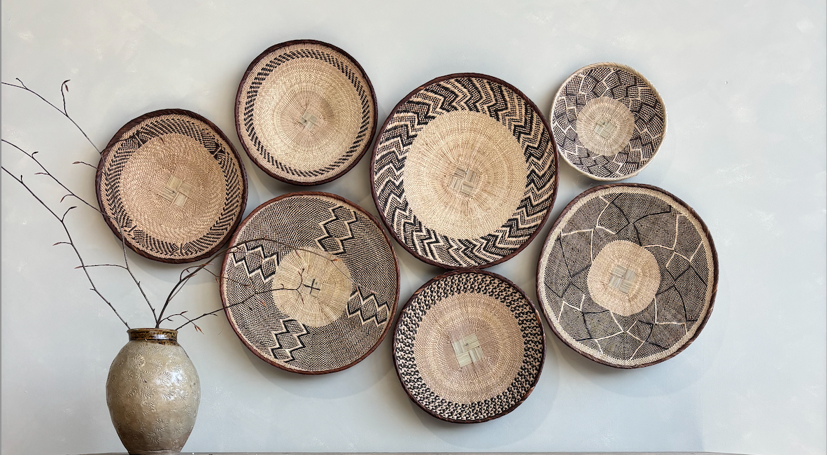 Hand Woven Wall Basket