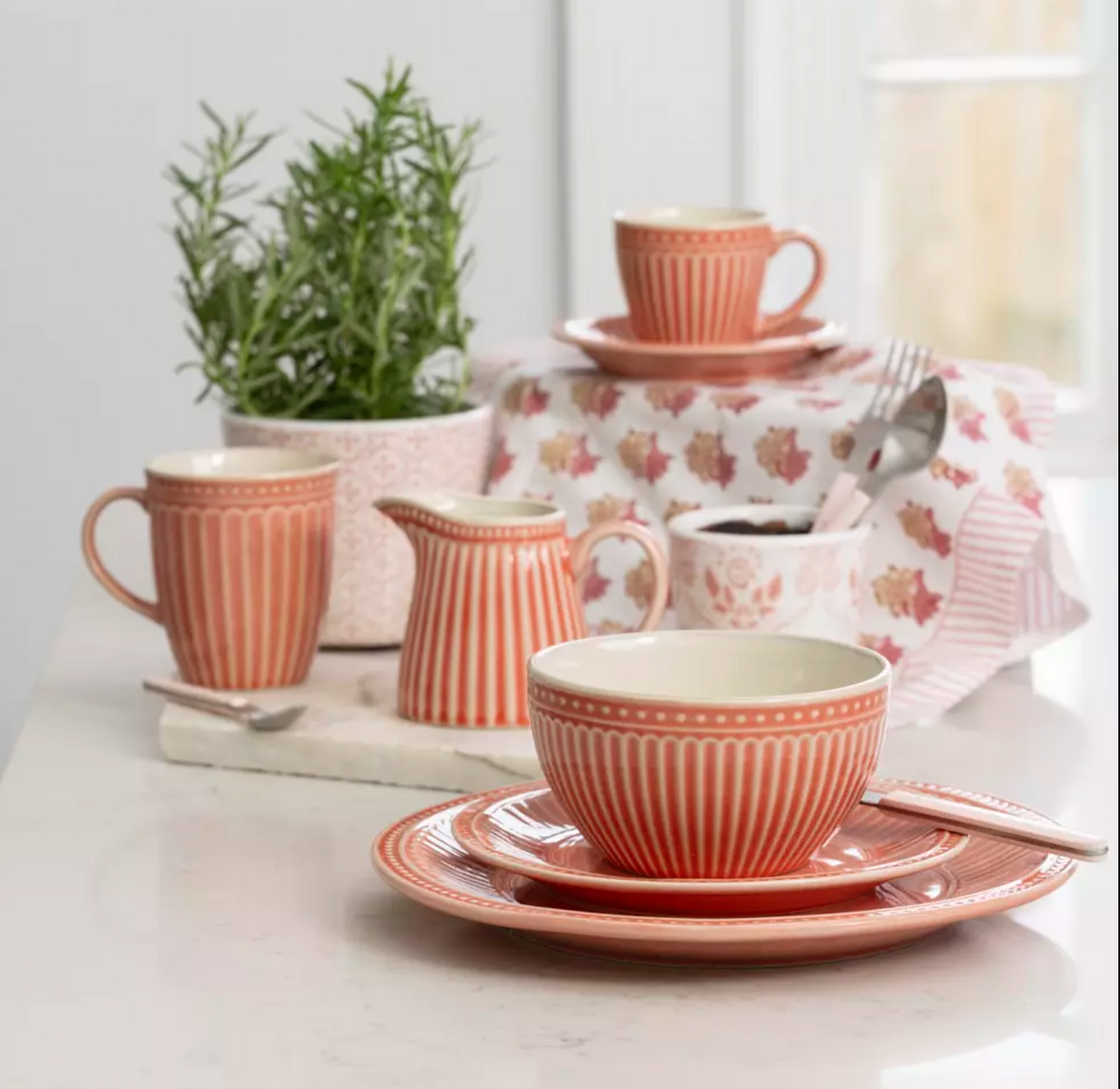 Portlemouth Mug - Pink