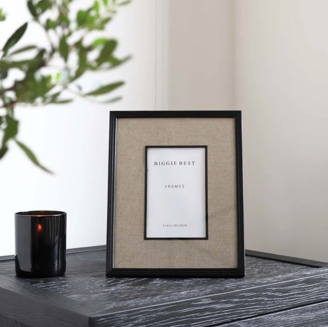 Linen Photo Frame