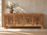 Vintage Restored Elm Sideboard