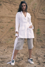 White Linen Jacket