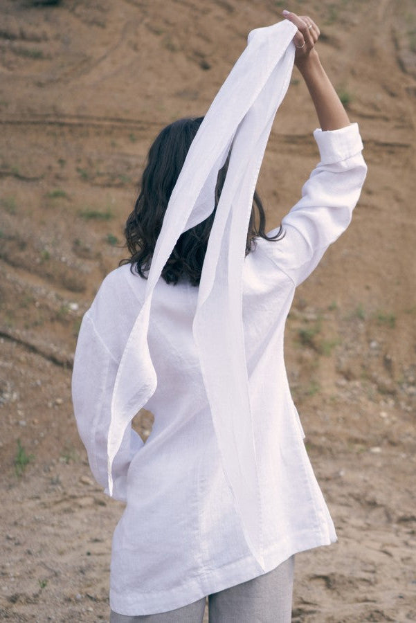 White Linen Jacket