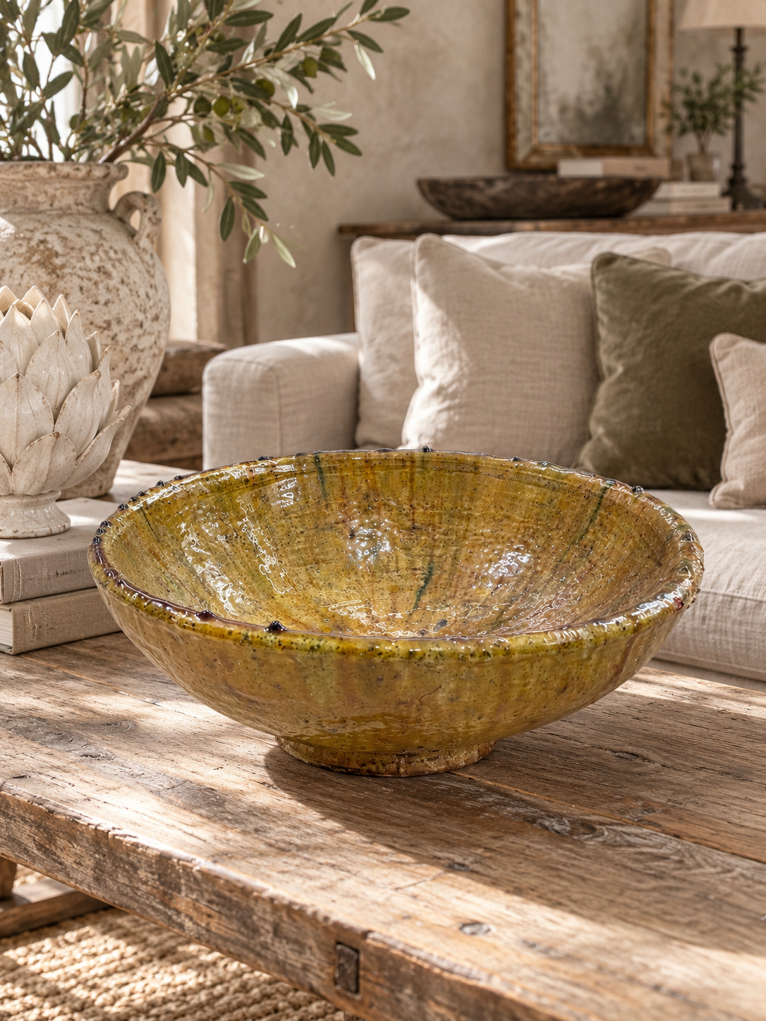 Moroccan Tamegroute Salad Bowl