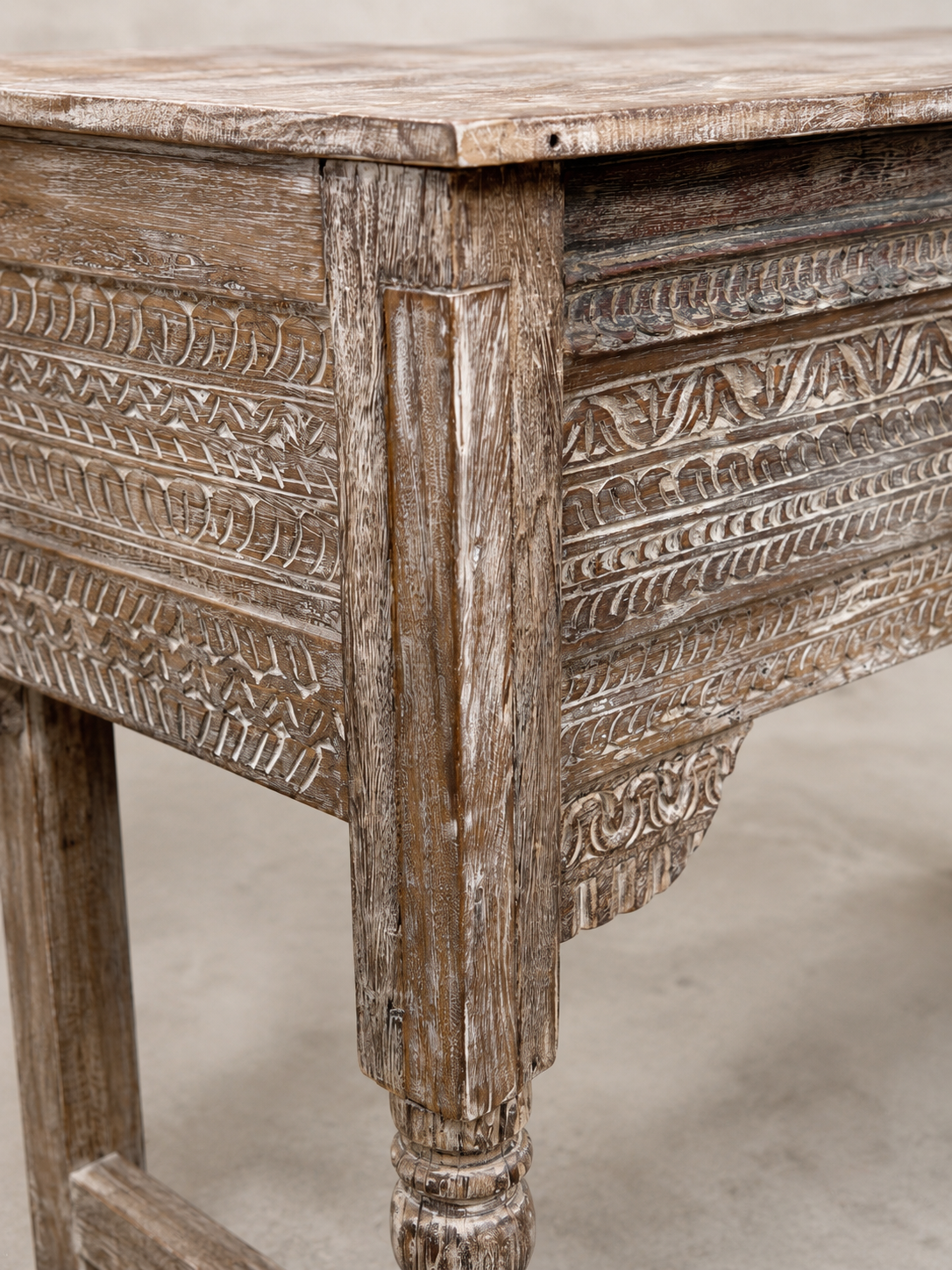 Vintage Carved Console
