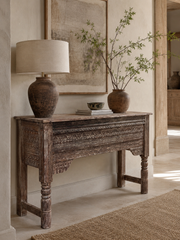 Vintage Carved Console