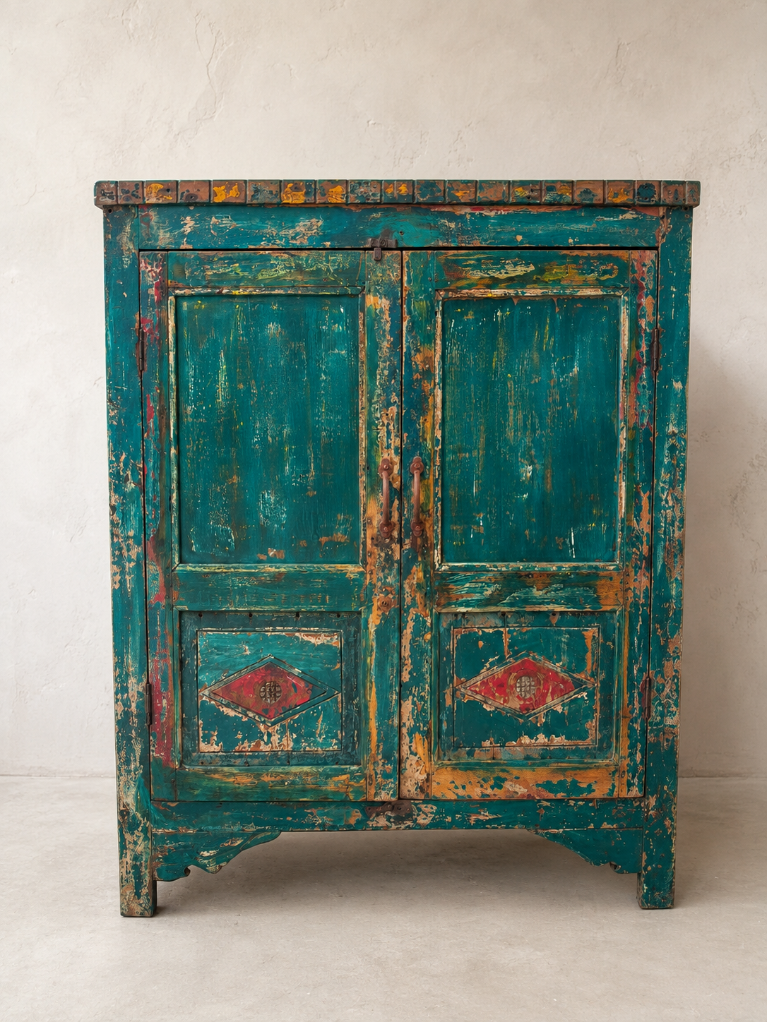 Vintage Painted Cupboard