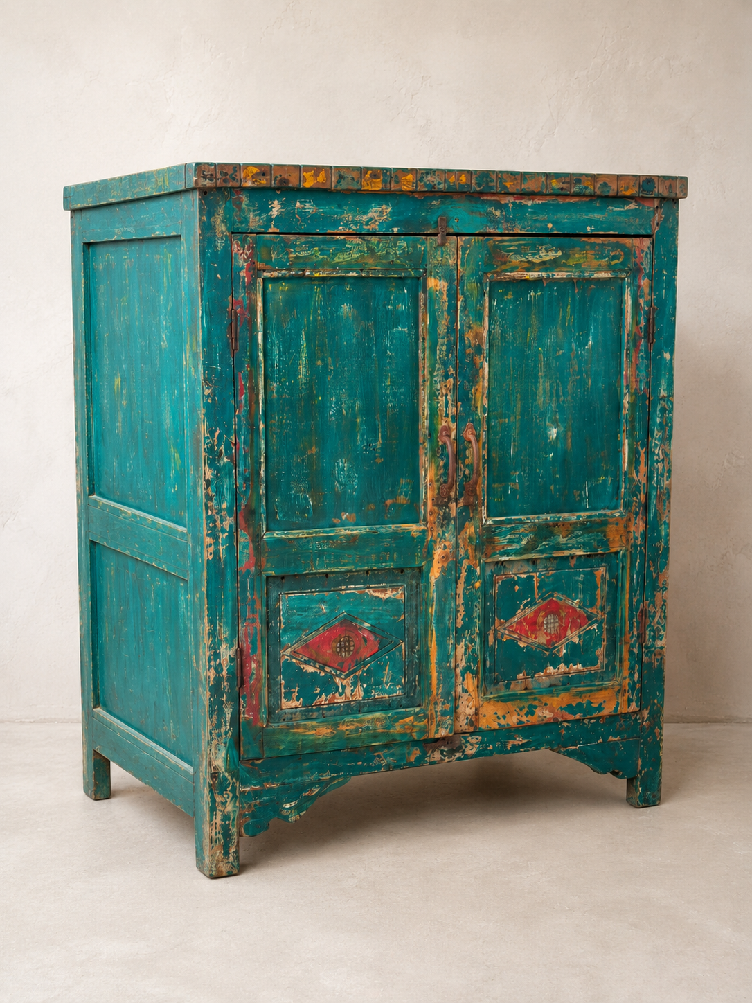Vintage Painted Cupboard